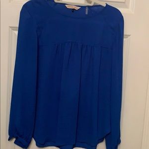 Blue blouse size 8 Rebecca  taylor